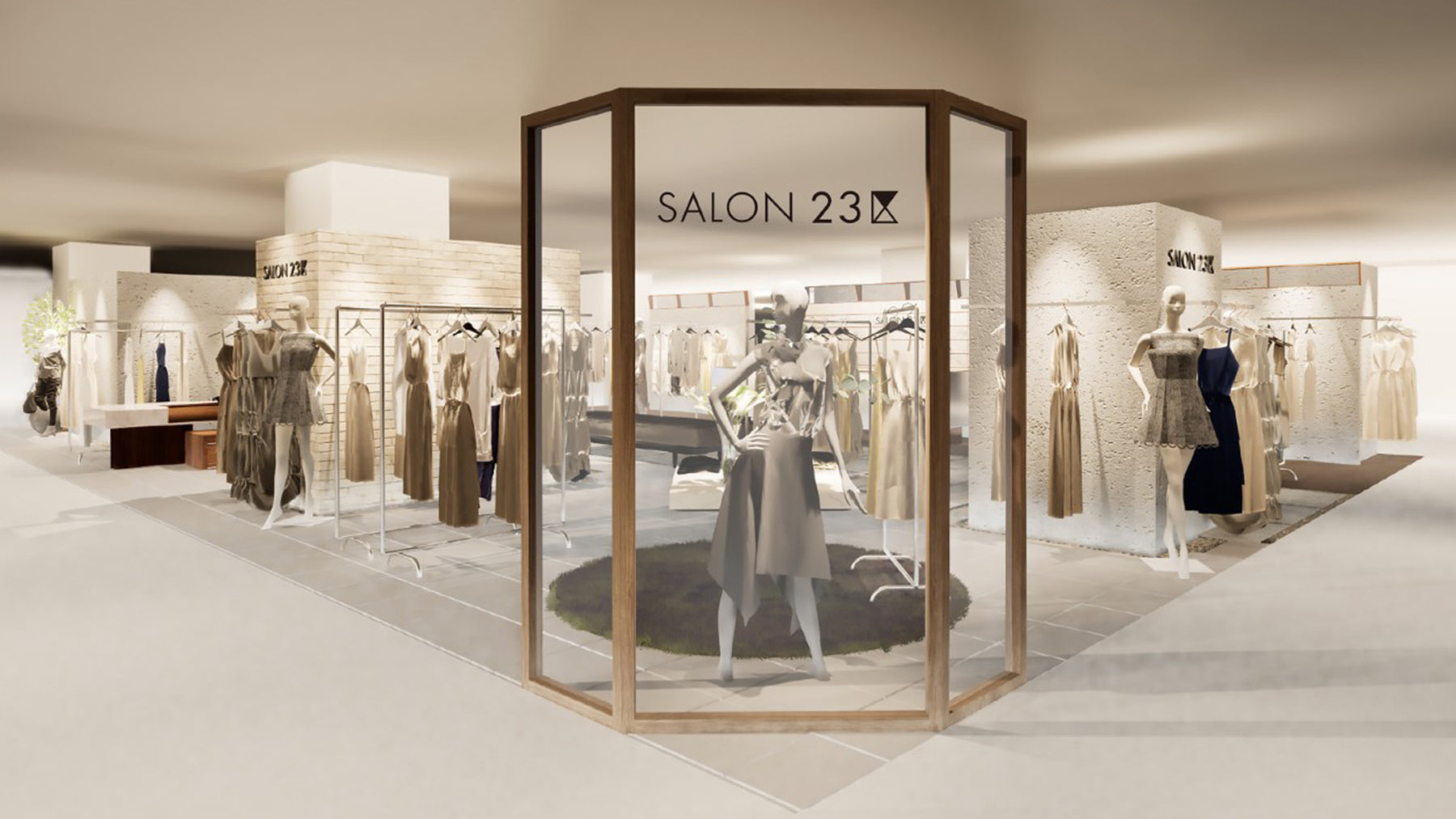 SALON 23区 阪急うめだ本店
※ 2025年 9 月3日（水）OPEN